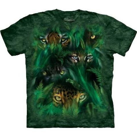JUNGLE EYES, BIG CATS, THE MOUNTAIN, T-SHIRT