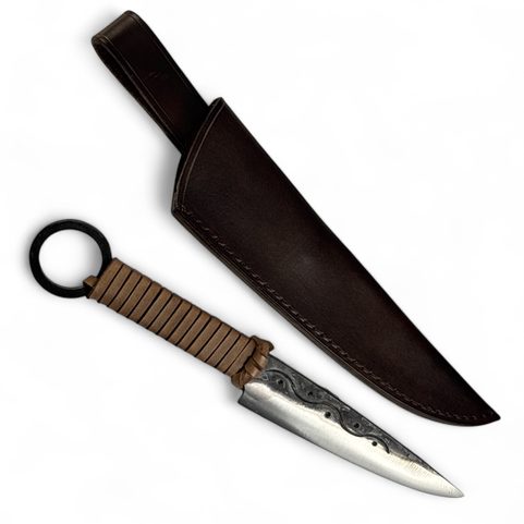 HIBERNIA KELTISCHES MESSER, BRAUN