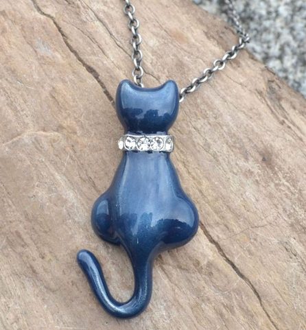 BLUE CAT, BIJOUX, NECKLACE