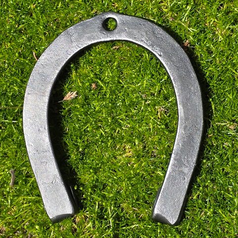 HORSESHOE FOR LUCK, FORGED