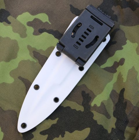 TACTICAL KYDEX SHEATH FOR TOP DOG THROWING KNIFE SNOW