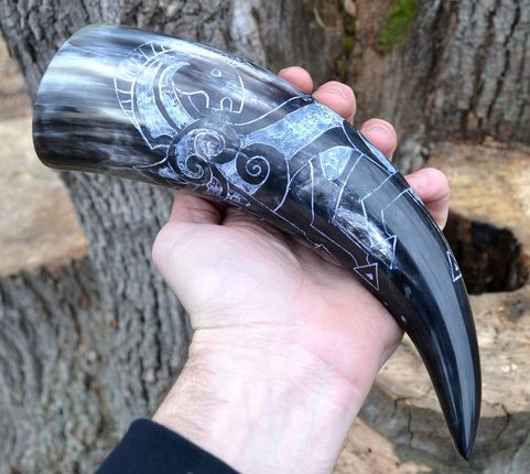 SLEIPNIR, PFERD, WIKINGERHORN, 0,3 L