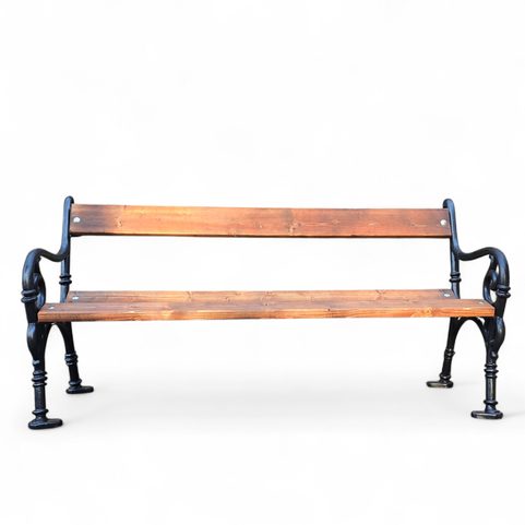 CHATEAU PARK BENCH, CAST IRON