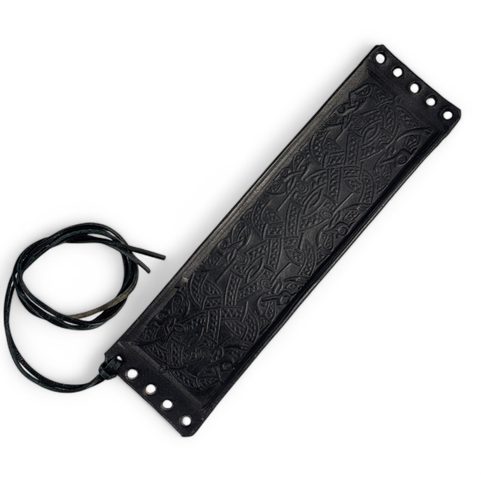 BRACELET - VIKING MOTIFS, BLACK