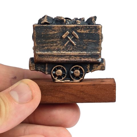 MINE CART, MINIATURE