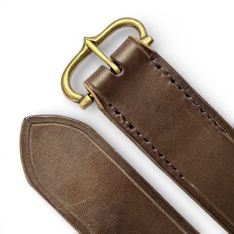 MEDIEVAL BELT, BROWN LEATHER