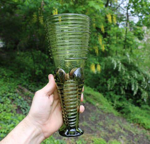 VENDEL GLASS, 7TH CENTURY, VALSGÄRDE, SWEDEN REPLICA