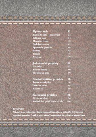 LEATHER - NEW PROJECTS