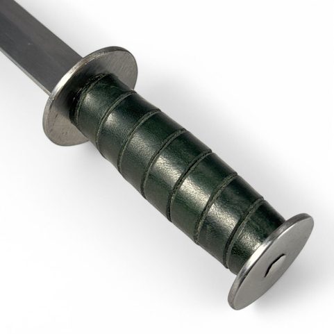 BOLLOCK DAGGER, 14TH CENTURY, BLUNT REPLICA, GREEN