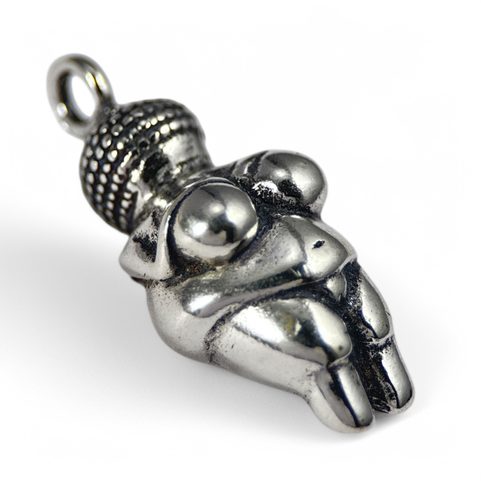 VENUS FROM WILLENDORF, PENDANT, SILVER 925