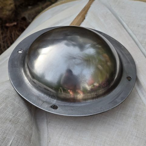 SCHILDHAUBE, RÖMISCH, UMBO, RUND