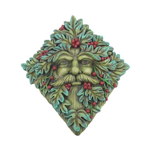 TREE SPIRIT WALL PLAQUEBERRY BEARD 24CM