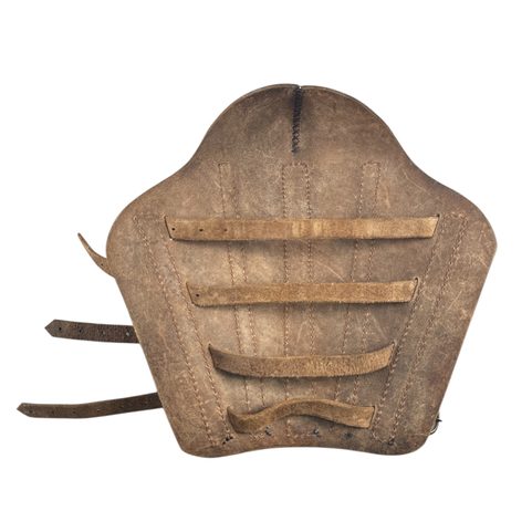 BRACATEUR, CUIR, PROTECTION CONTRE LE COUDE, SANGLES EN CUIR - 1 PIÈCE