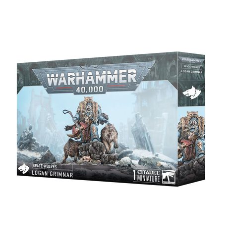 WARHAMMER 40K: SPACE WOLVES CODEX - LOGAN GRIMNAR