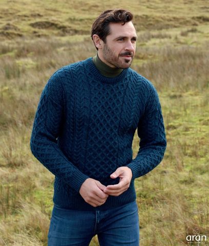 GORM ARAN SWEATER FROM IRELAND