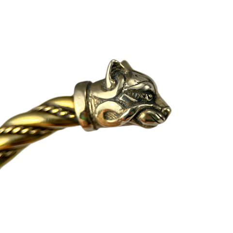 CAITLIN, CELTIC CAT, BRACELET, BRASS