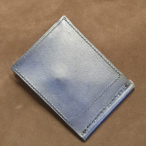 SCOTTISH THISTLE, LEATHER WALLET