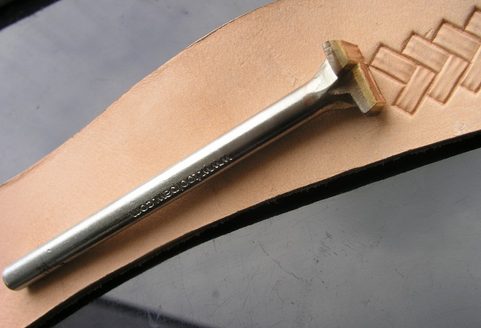 RECTANGLES, LEATHER STAMP