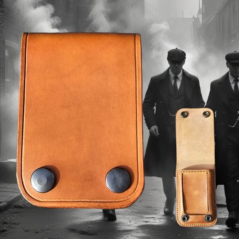 TABATETTE EN CUIR, FAIT À LA MAIN AVEC POSSIBILITÉ DE MONOGRAMME