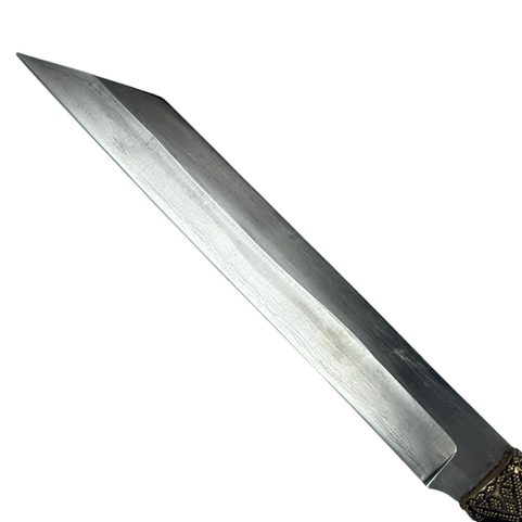 HJÖRTUR, VIKING SEAX KNIFE, DAMASK