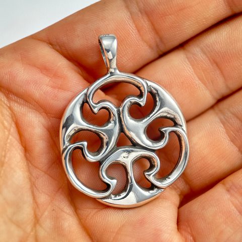 CELTIC KNOT OF LIFE, REPLICA, I. CENTURY, PENDANT, SILVER 925, 11 G