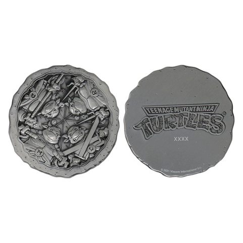 TEENAGE MUTANT NINJA TURTLES MEDALLION PIZZA LIMITED EDITION