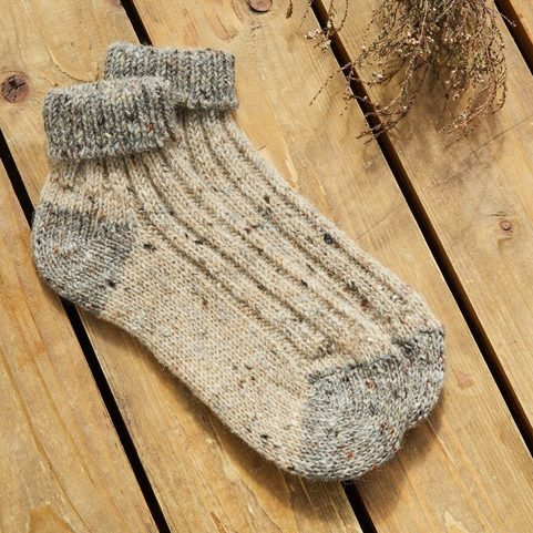 ADULTS TURN DOWN ANKLE SOCK, IRELAND