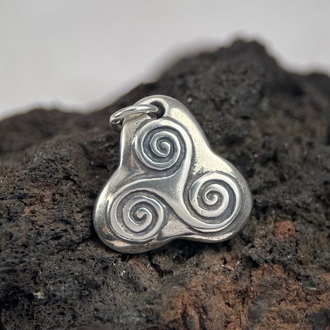 TRISKEL VOLL, ANHÄNGER, SILBER 925,10G