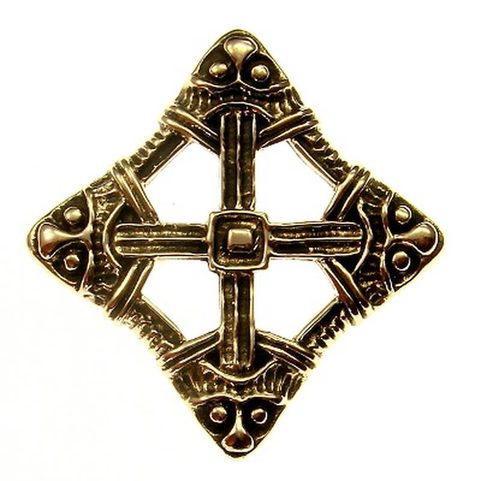 CROIX VIKINGS, BROCHE EN BRONZE