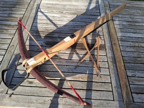 ARBALÈTE MÉDIÉVALE, MILIEU DU XVE SIÈCLE