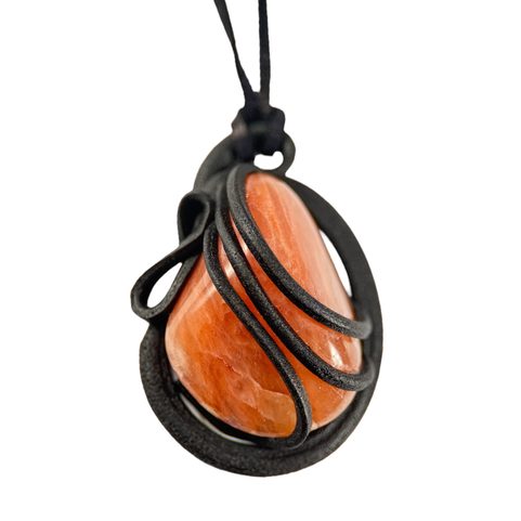 CORNALINE - PENDENTIF GROSSE PIERRE