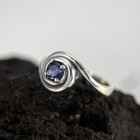 NORICA, SILVER RING, AMETHYST, AG 925/1000