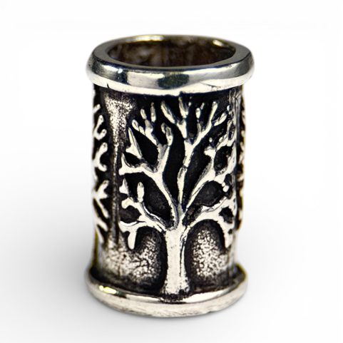 TREE OF LIFE - SILVER BEAD (NOT ONLY) FOR BEARD AG 925