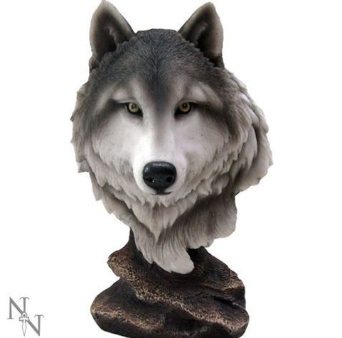 WOLF'S HEAD, FIGURINE
