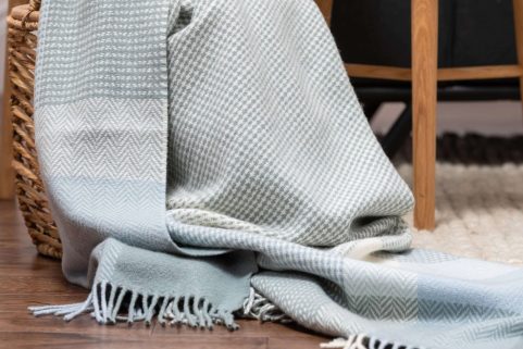 TARA CASHMERE BLANKET FOXFORD, IRELAND