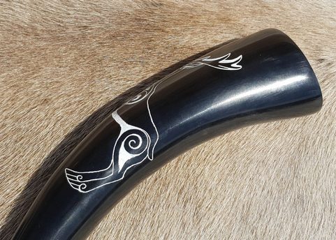 FIANNA CELTIC DEER, DRINKING HORN 0.3 L