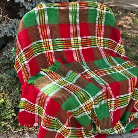 RODOPA, WOOL BLANKET FROM THE BALKANS