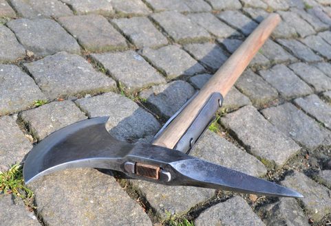 FRENCH NAVY BOARDING AXE, EXACT REPLICA, 1830 - 1860