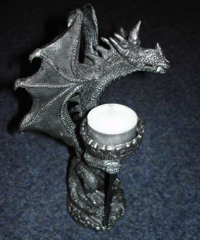 DRAGON - CANDLE HOLDER