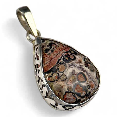 ALTAMIRA, JASPER, SILVER PENDANT, AG 925/1000