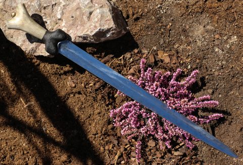 DEARG, CELTIC SWORD WITH FORGED BLADE