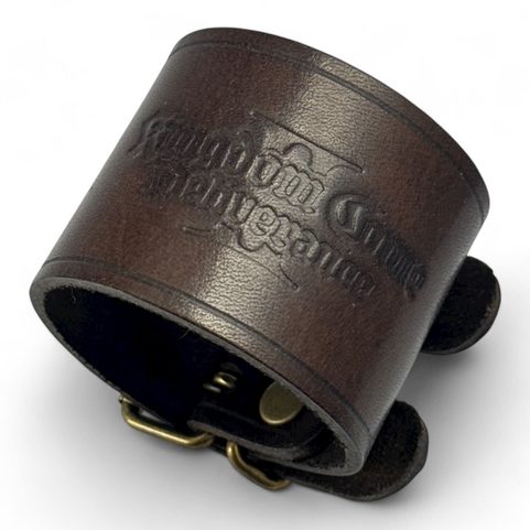 LEATHER BRACELET, KINGDOM COME: DELIVERANCE II, LOGO