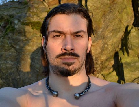 DRAGONISH, HAND FORGED STEEL TORC, TORQUES