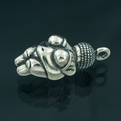VENUS FROM WILLENDORF, PENDANT, SILVER 925