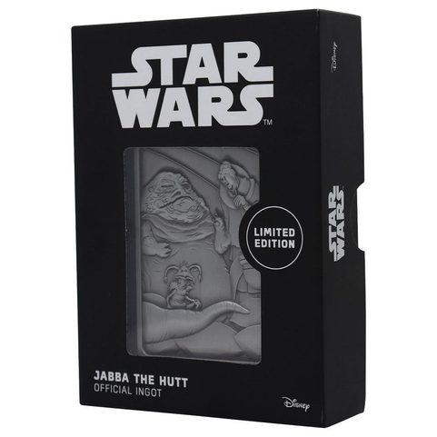 STAR WARS ICONIC SCENE COLLECTION LIMITED EDITION INGOT JABBA THE HUT