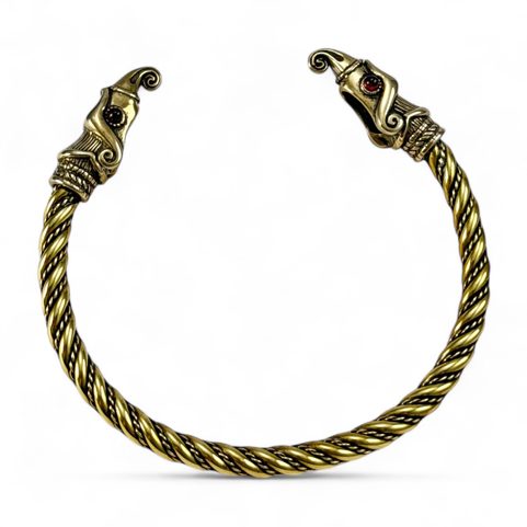 HUGINN ET MUNNIN - BRACELET, LAITON