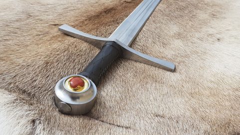 BERTRAND, MEDIEVAL SWORD FULL TANG