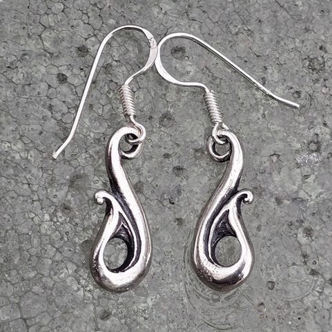 SELKIE, BOUCLES D'OREILLES, ARGENT 925/1000