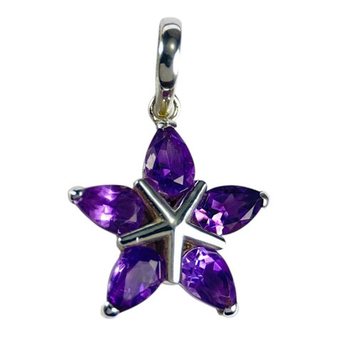 AMETARA, SILVER PENDANT, AMETHYST AG 925/1000