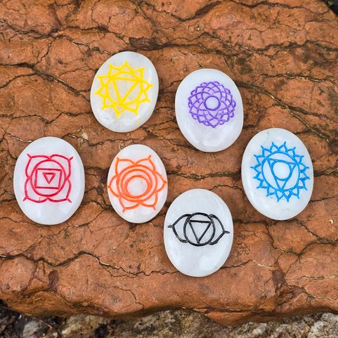 STONES, 6 PIECES